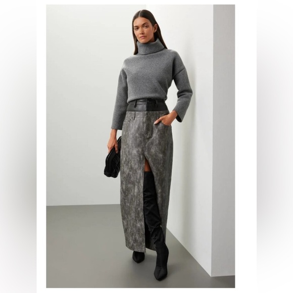 AFRM Dresses & Skirts - AFRM Easton Double Maxi Skirt 26